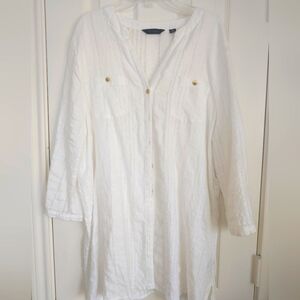 White XL Investments Tunic